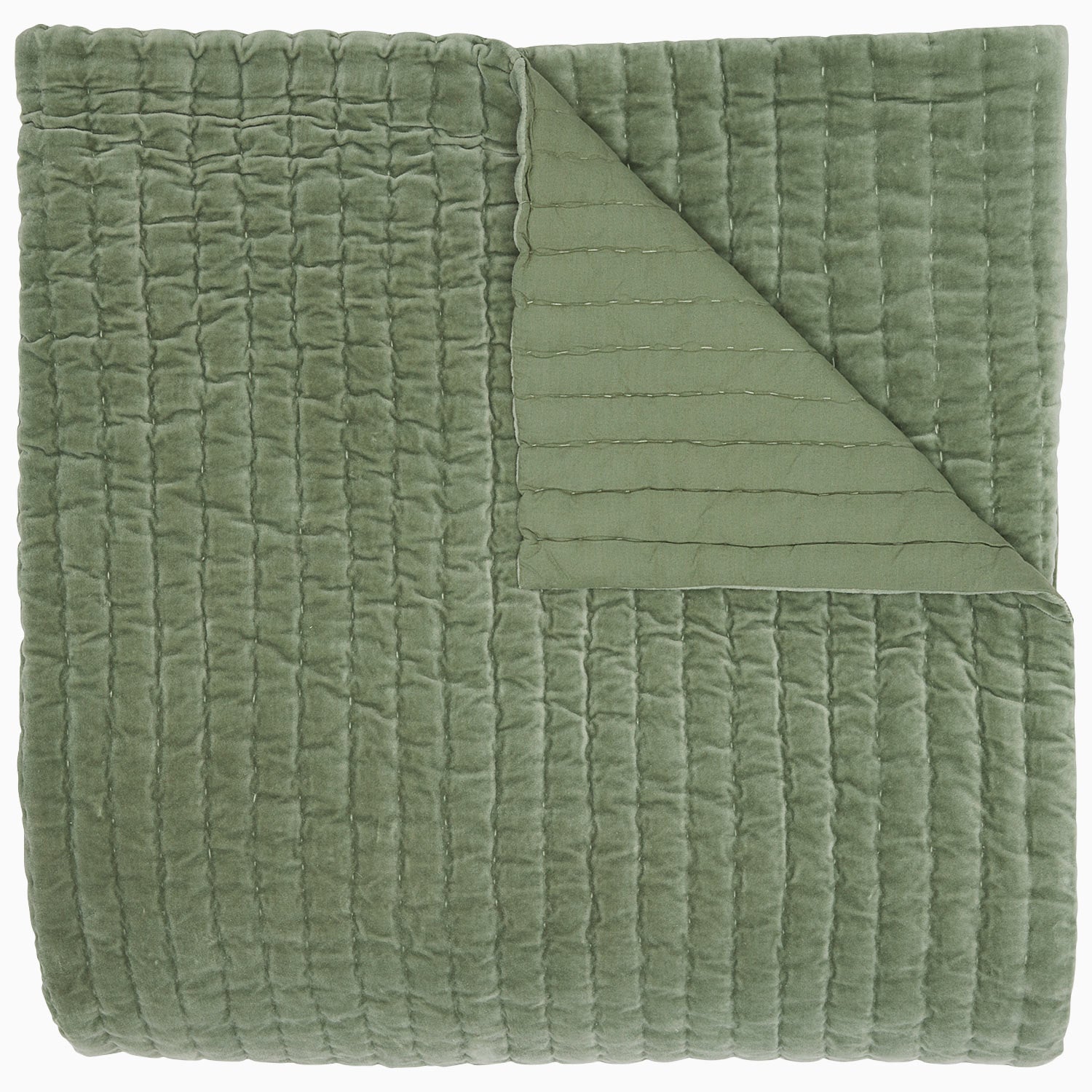 Velvet Sage Quilt by John Robshaw