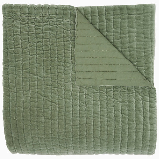 Velvet Sage Quilt by John Robshaw