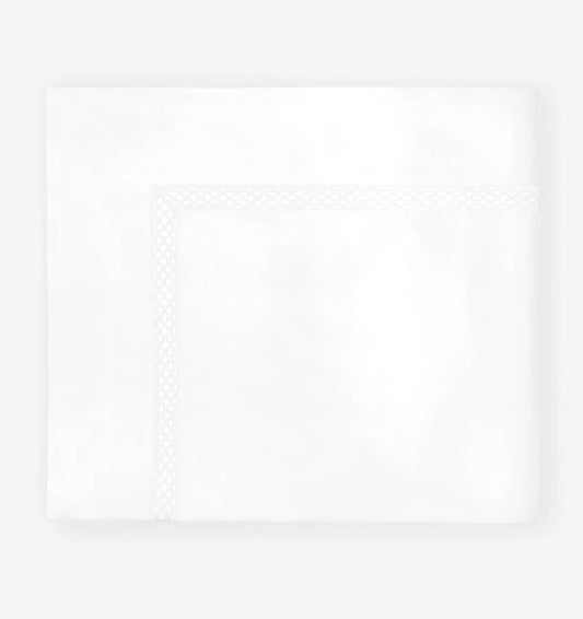 SFERRA Giza 45 Ornato Flat Sheet