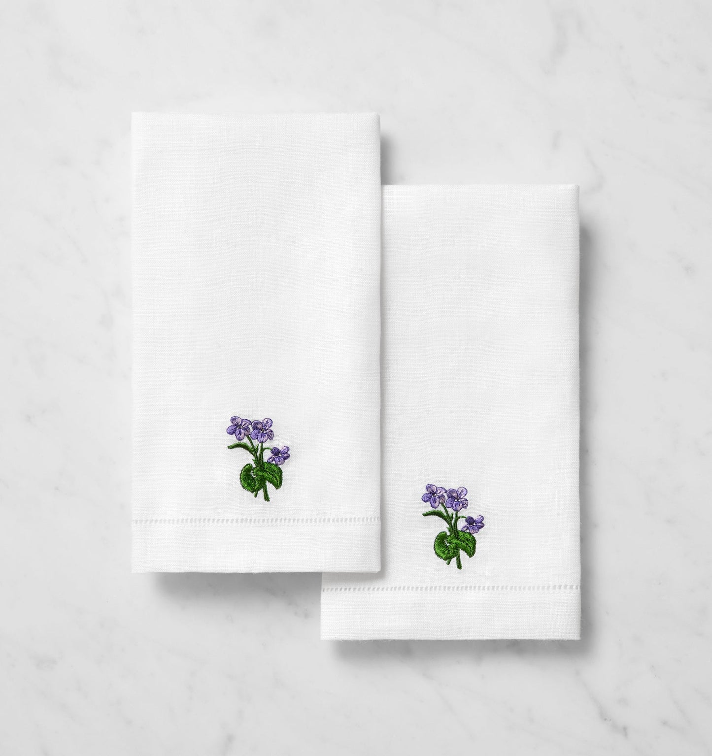 SFERRA Fiorenza Guest Towels - Violet (February)