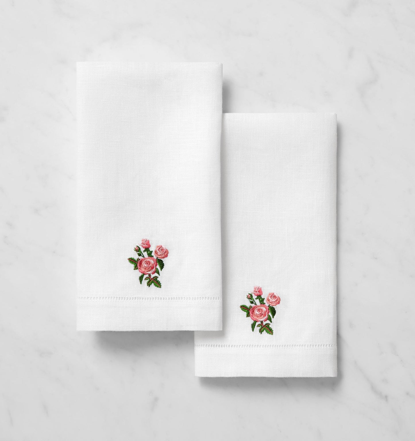 SFERRA Fiorenza Guest Towels - Rose (June)