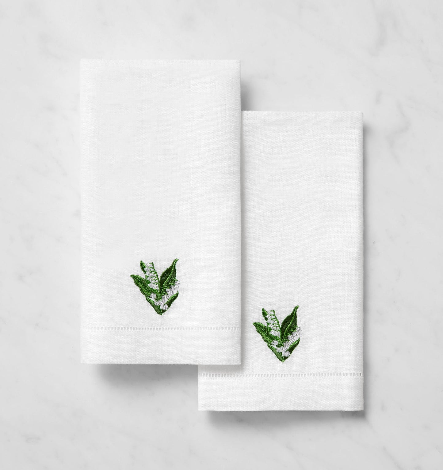 SFERRA Fiorenza Guest Towels - Lily of the Valley (May)
