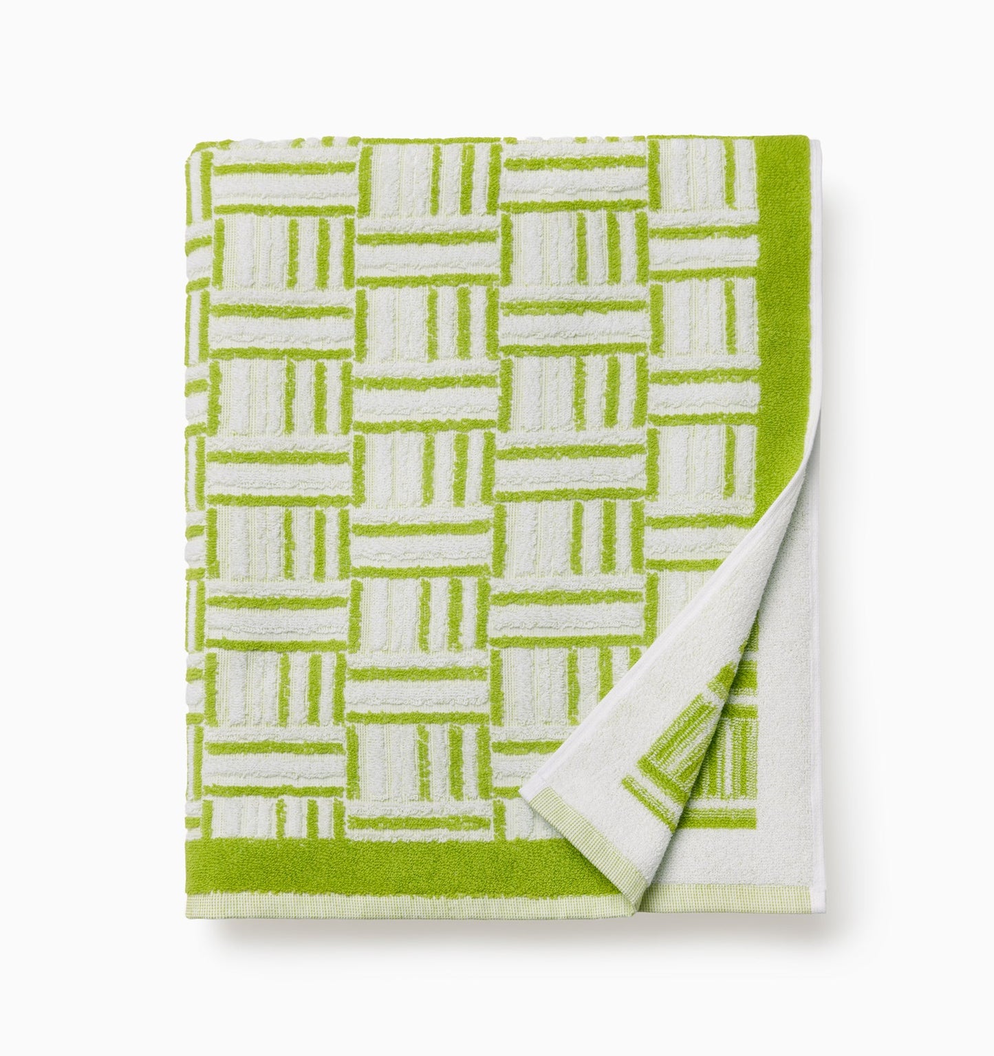 SFERRA Tirreno Beach Towel in Kiwi