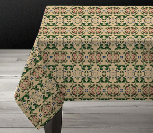 Naive Rose Tablecloth