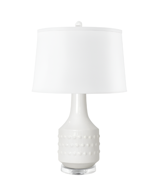 White Mariah Lamp
