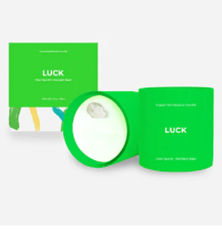 Luck Manifestation Candle - Mandarin Basil