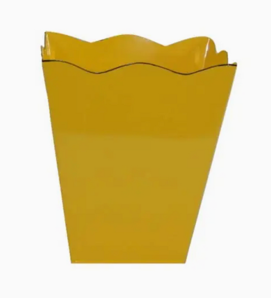 Yellow Trash Can