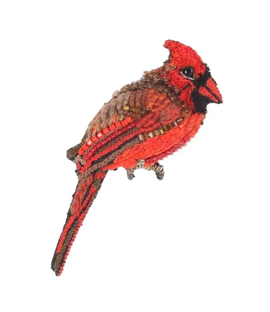 Red Cardinal Bird Pin