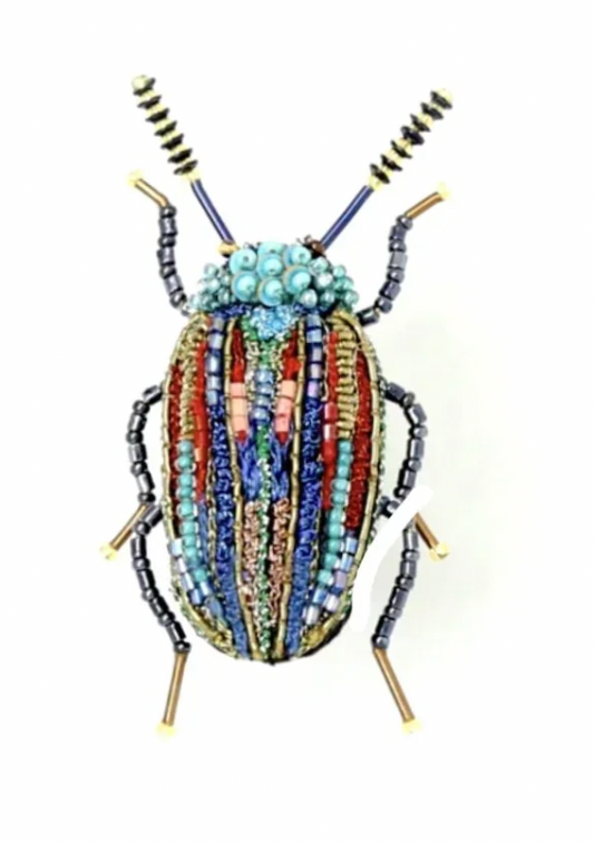 Snowden Beetle Brooch