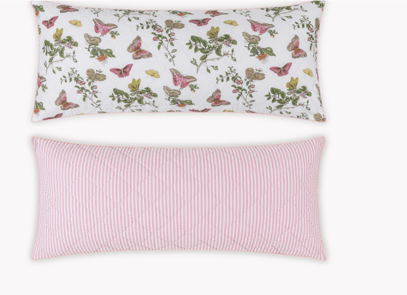 Baudin Butterfly and Matteo Reversible Lumbar Pillow