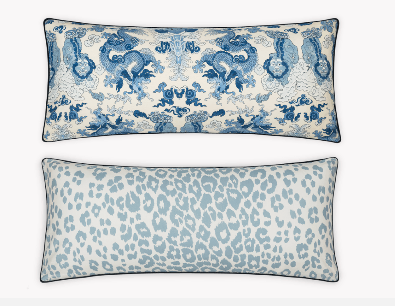 Magic Mountain and Iconic Leopard Reversible Pillow