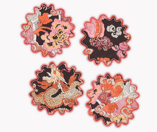 Magic Mountain Chocolate Persimmon Cocktail Napkins