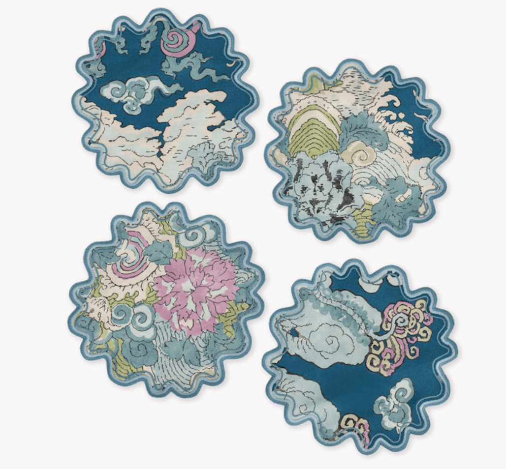 Magic Mountain Aquarius Cocktail Napkins