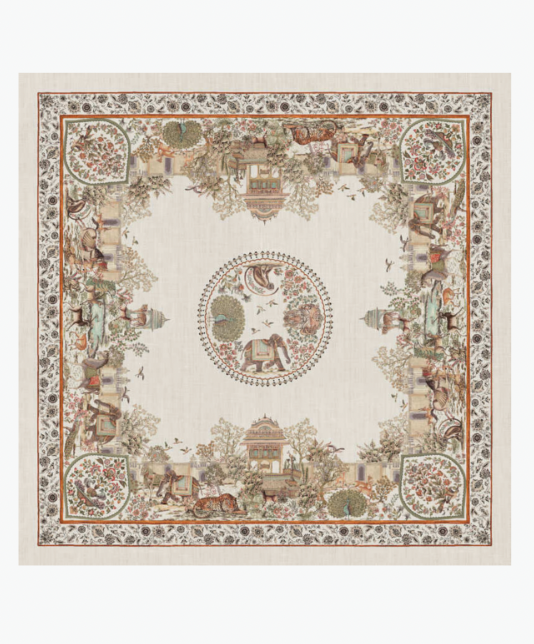 Mudra Tablecloth - 62" x 106"