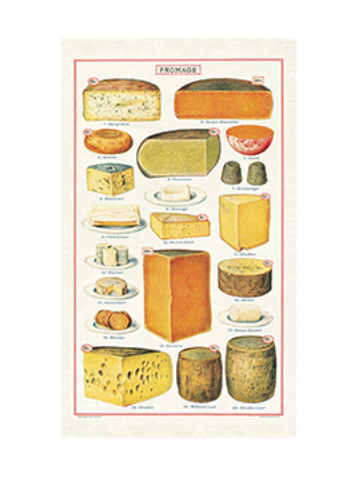 Cheese Tea Towel