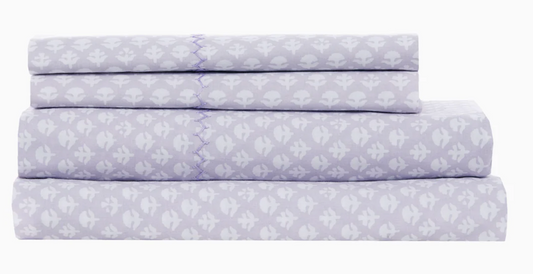 John Robshaw Bindi Lavender Organic Sheet Set