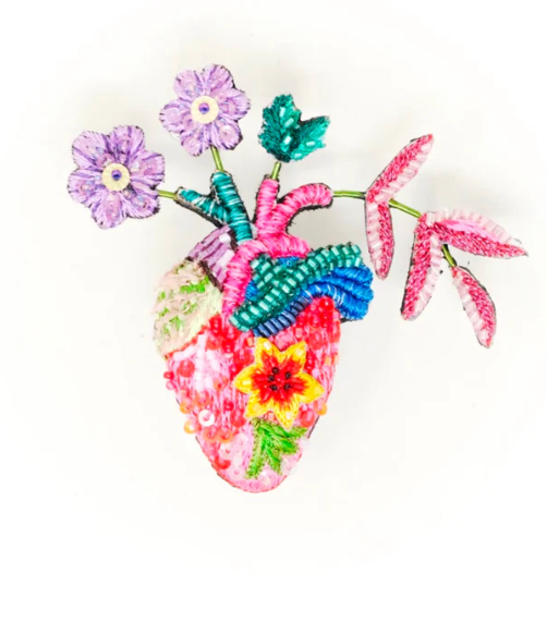 Wild Heart Brooch