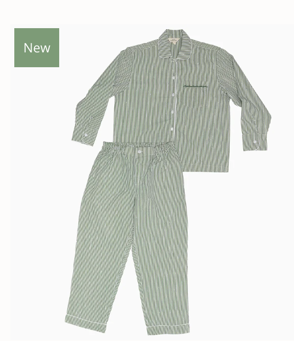 John Robshaw Nandi Dark Sage Pajama Set