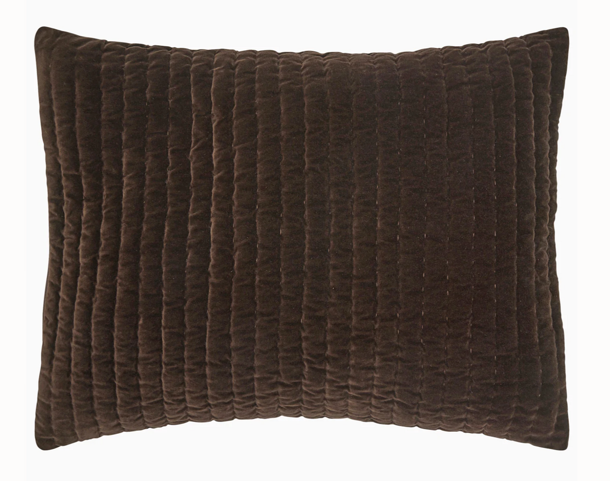 John Robshaw Velvet Coffee Sham