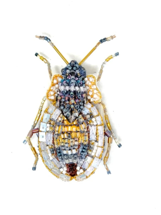 Lace Bug Brooch Pin