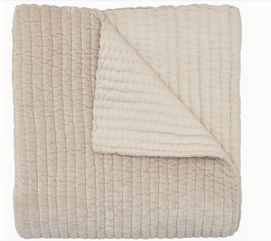 John Robshaw Velvet Sand Quilt