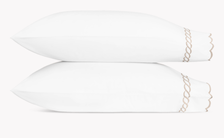 Matouk Classic Chain Pillowcases