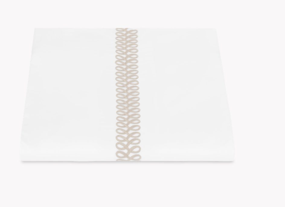Matouk Astor Braid Duvet Cover