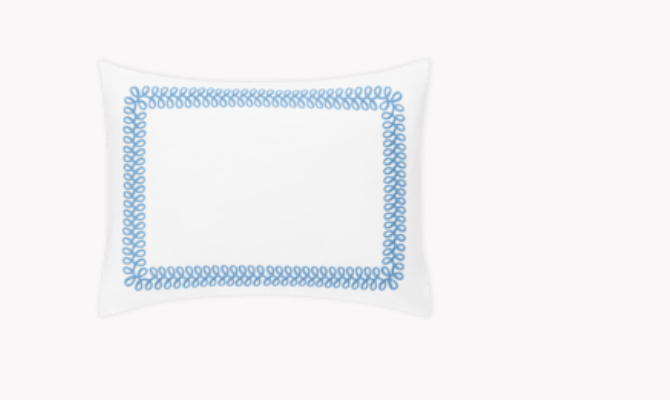 Matouk Astor Braid Shams
