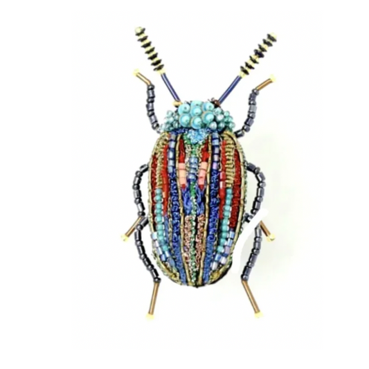 Snowdon Beetle Brooch Pin