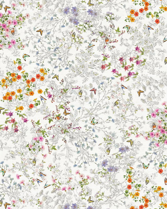Tessitura Toscana Telerie Gravure Crema Linen Tablecloth