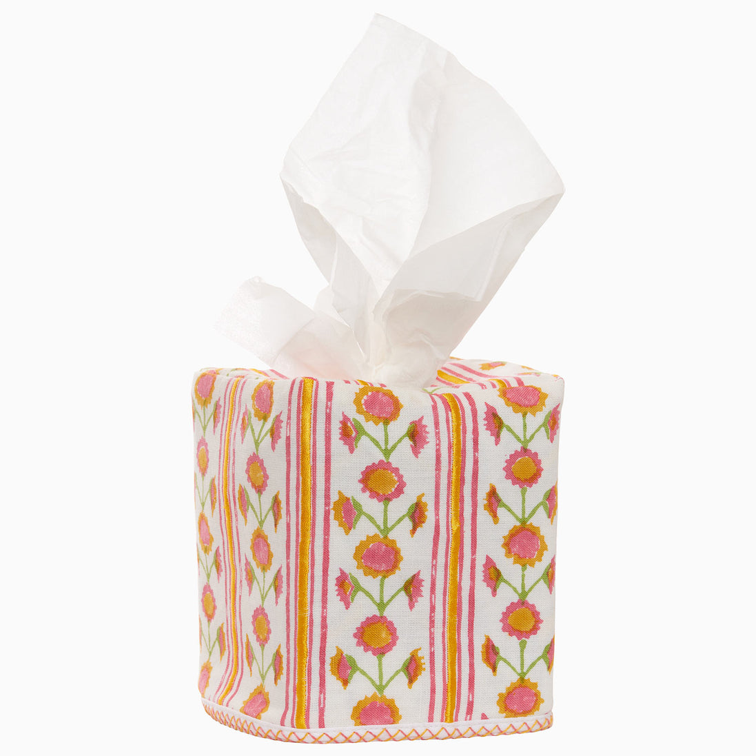 John Robshaw Ritika Azalea Tissue Box Cover