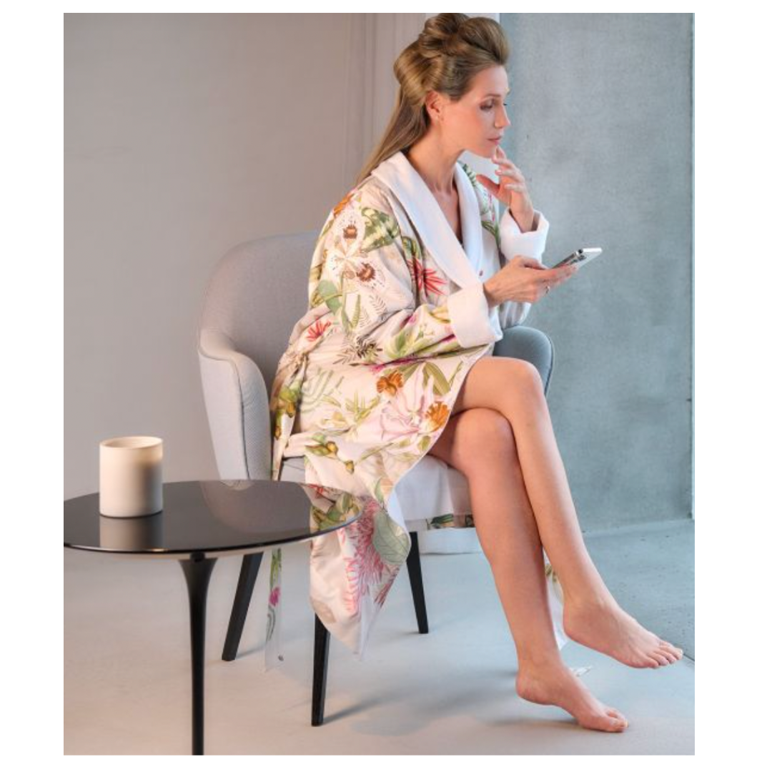 Orchid Terry Kimono