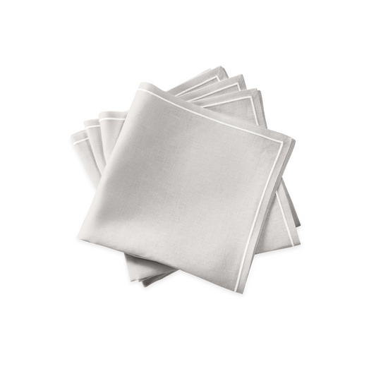 Satin Stitch Napkin Set of 4