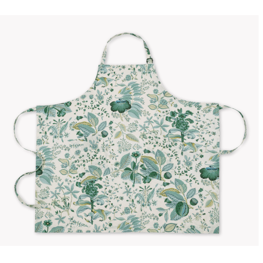 Pomegranate Linen Apron