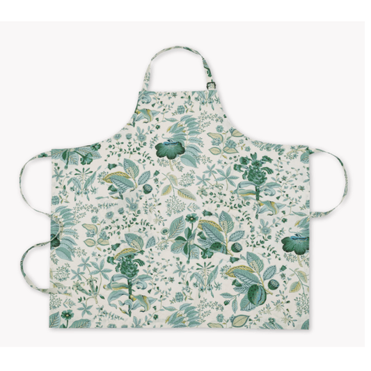 Pomegranate Linen Apron