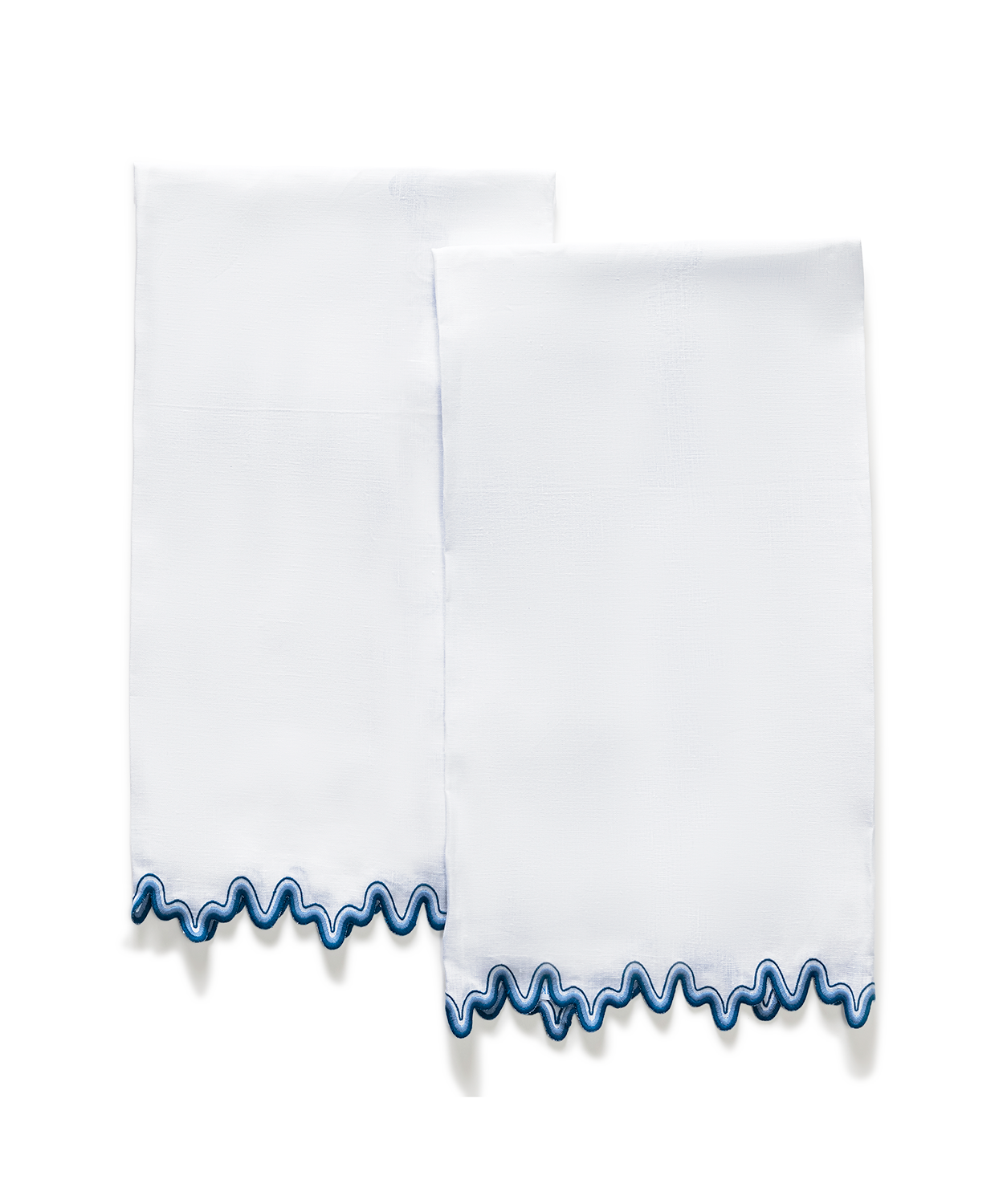 Wave Guest Towels- Set of 2