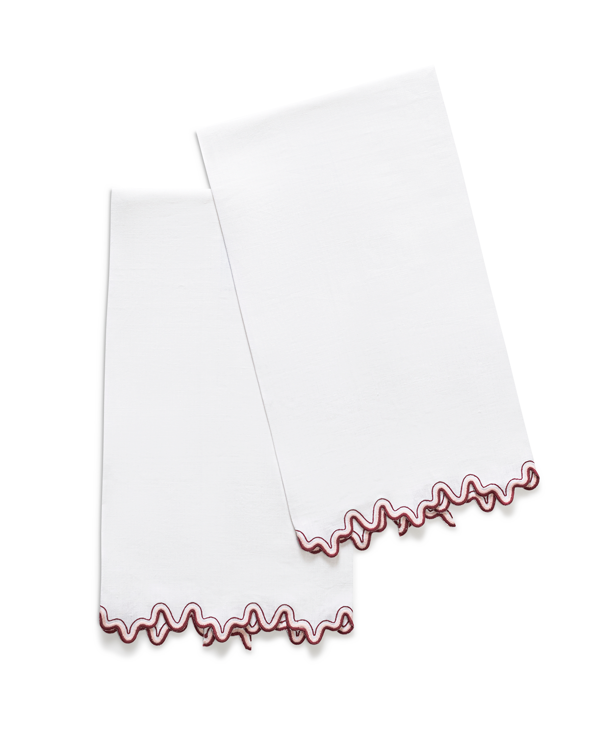 Wave Guest Towels- Set of 2