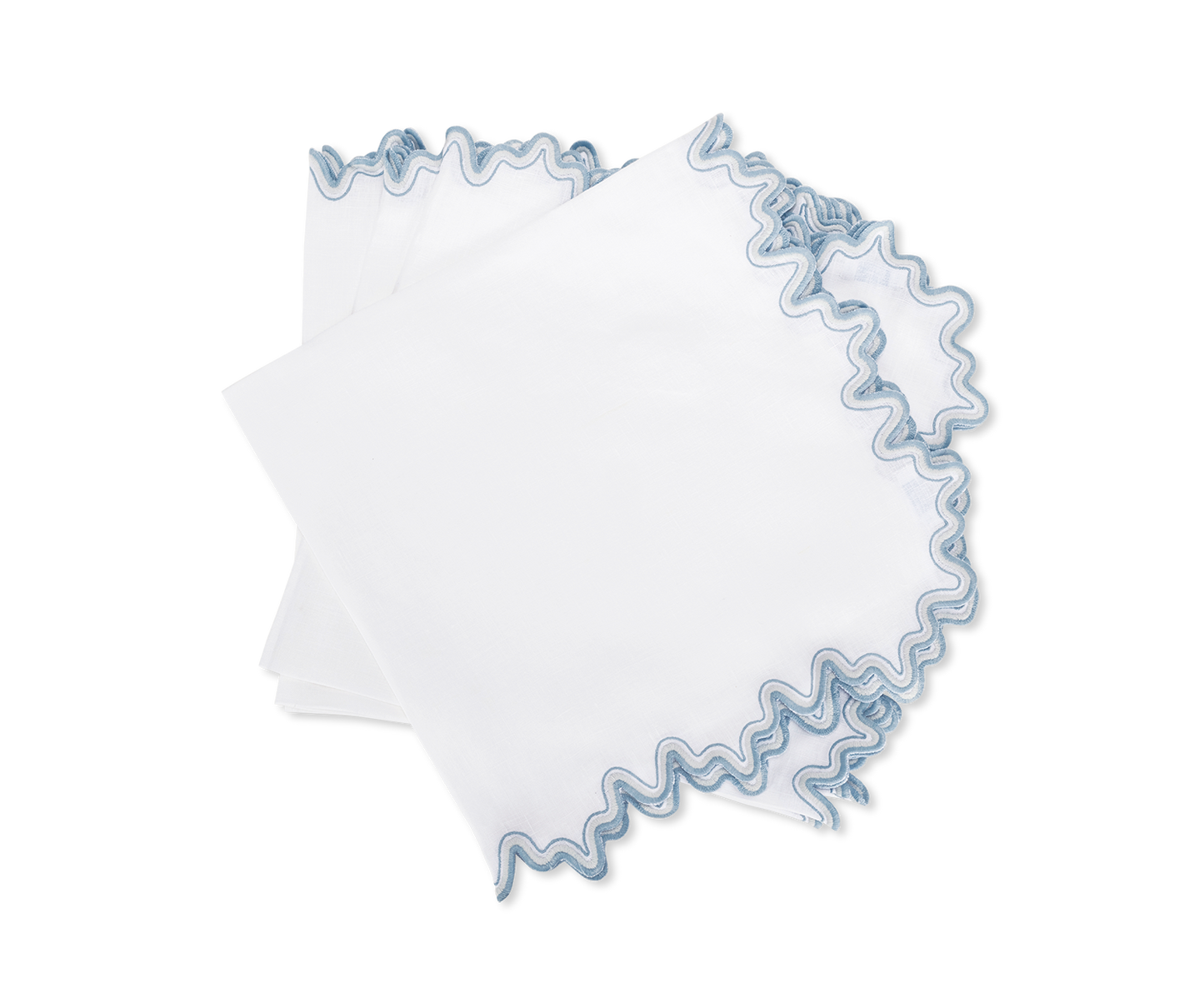 Wave Napkin Set of 4 by Matouk