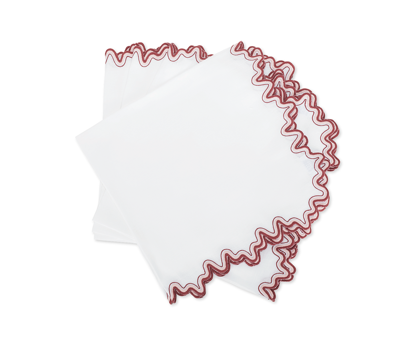 Wave Napkin Set of 4 by Matouk