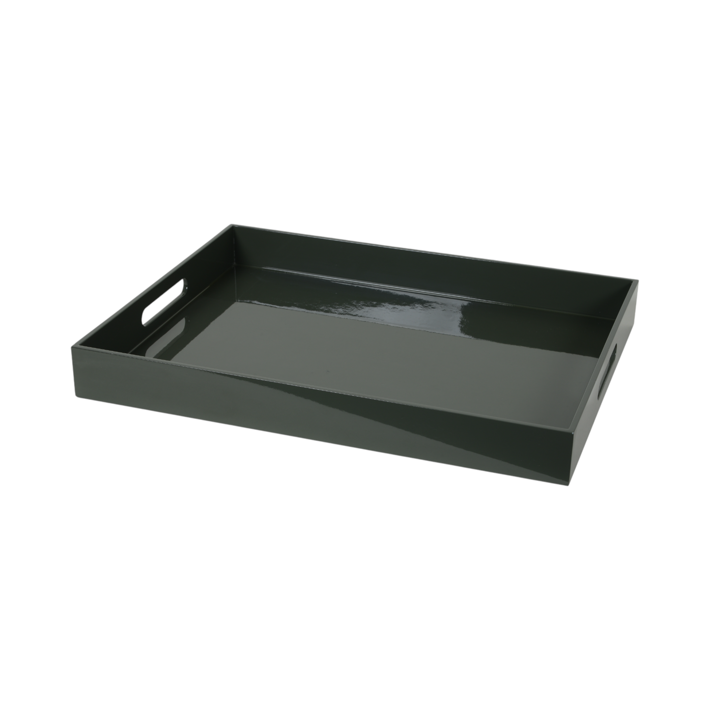 Serving Tray - Large: Dark Green