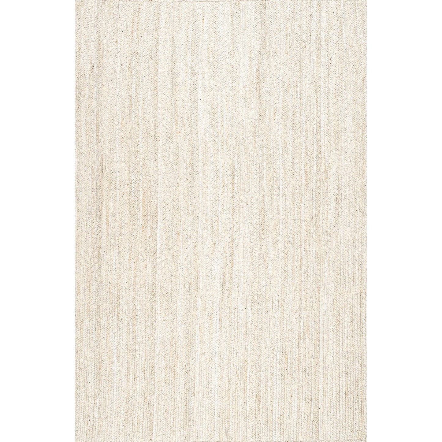 Rigo Hand Woven Farmhouse Jute Area Rug: Natural / Rectangle / 9' X 12'