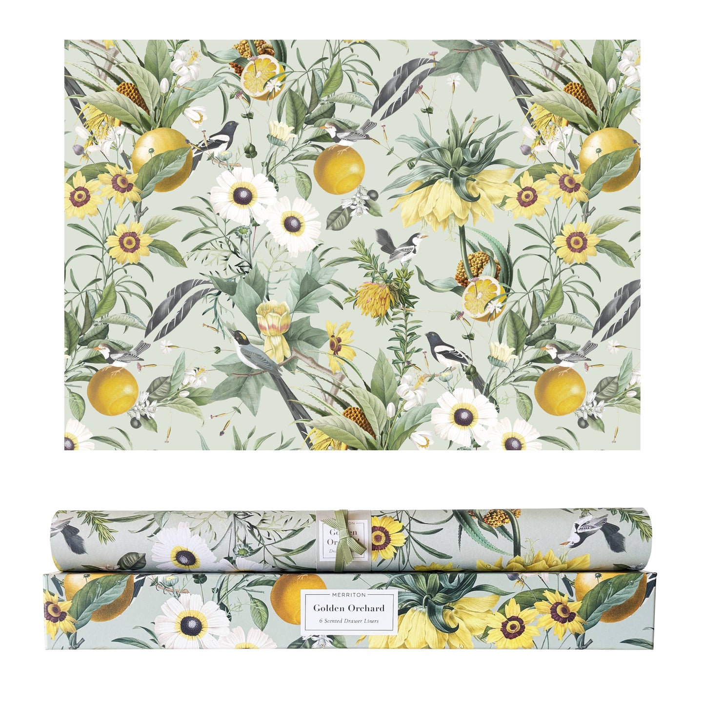 Scented Drawer Liners - Golden Orchard (6 Sheets)