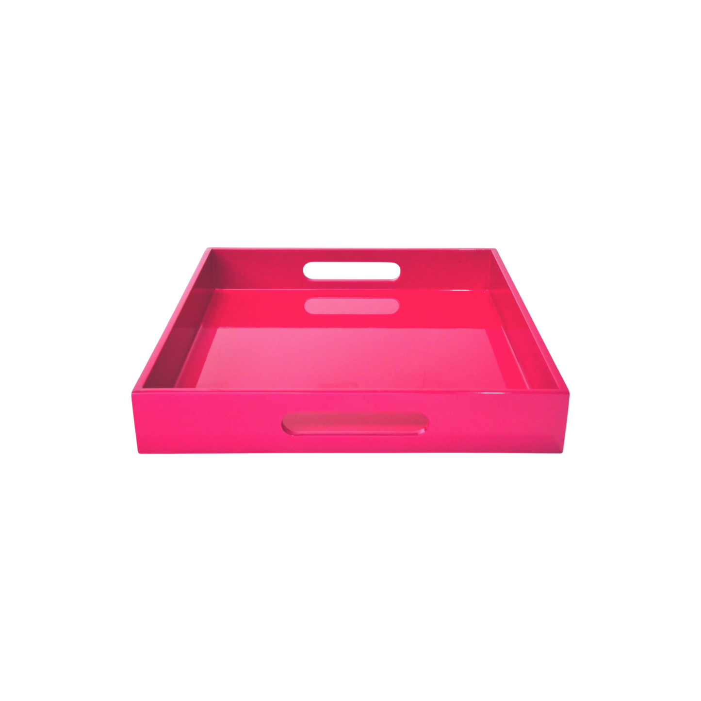 Square Serving Tray - Medium: Orange