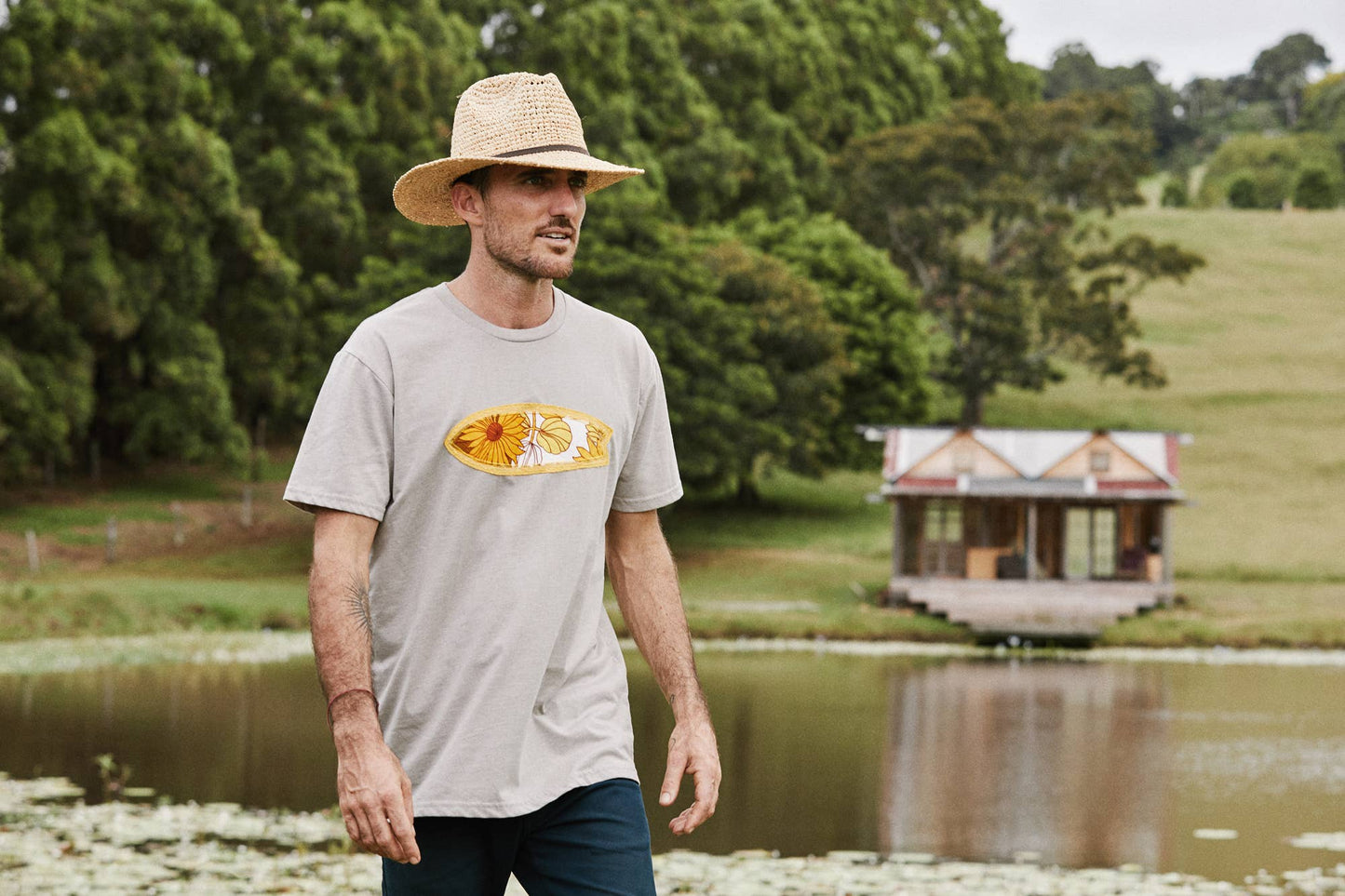 Brays Beach Outback Sun Hat : Natural / Small/Medium