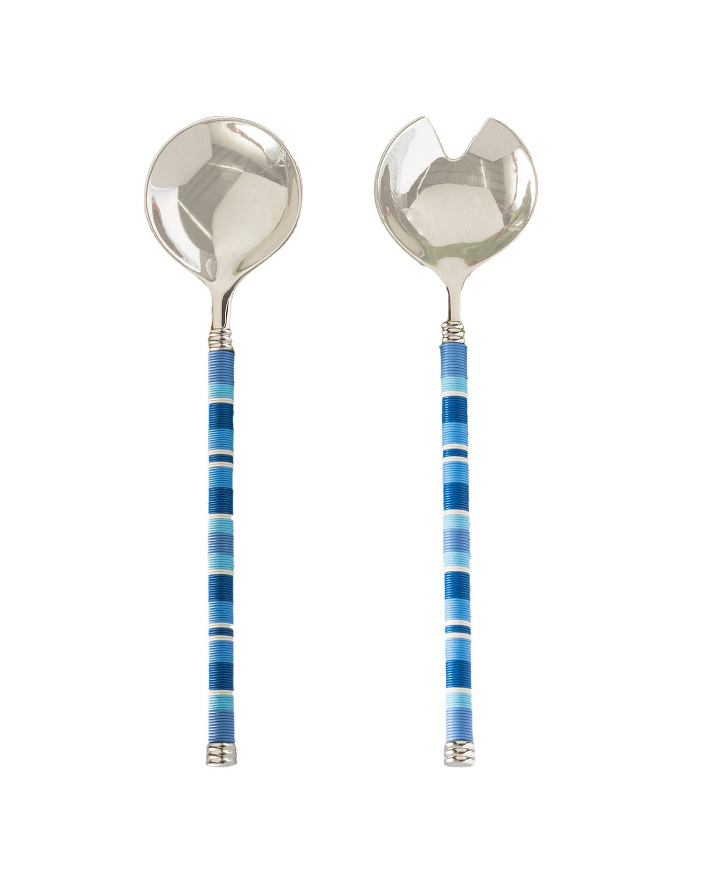 French Home Jubilee Salad Servers - Shades of Denim