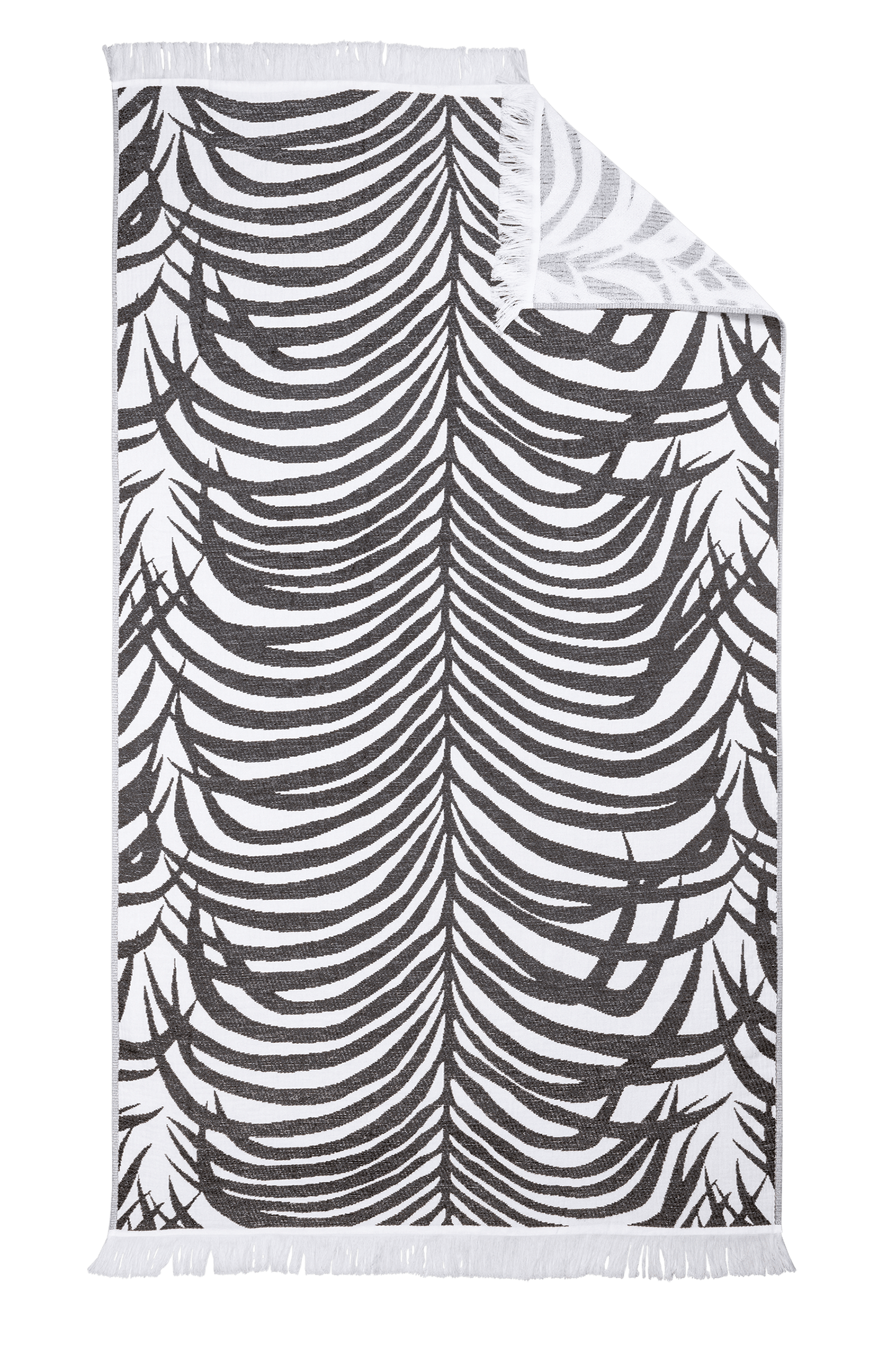 Zebra Palm Beach Towel