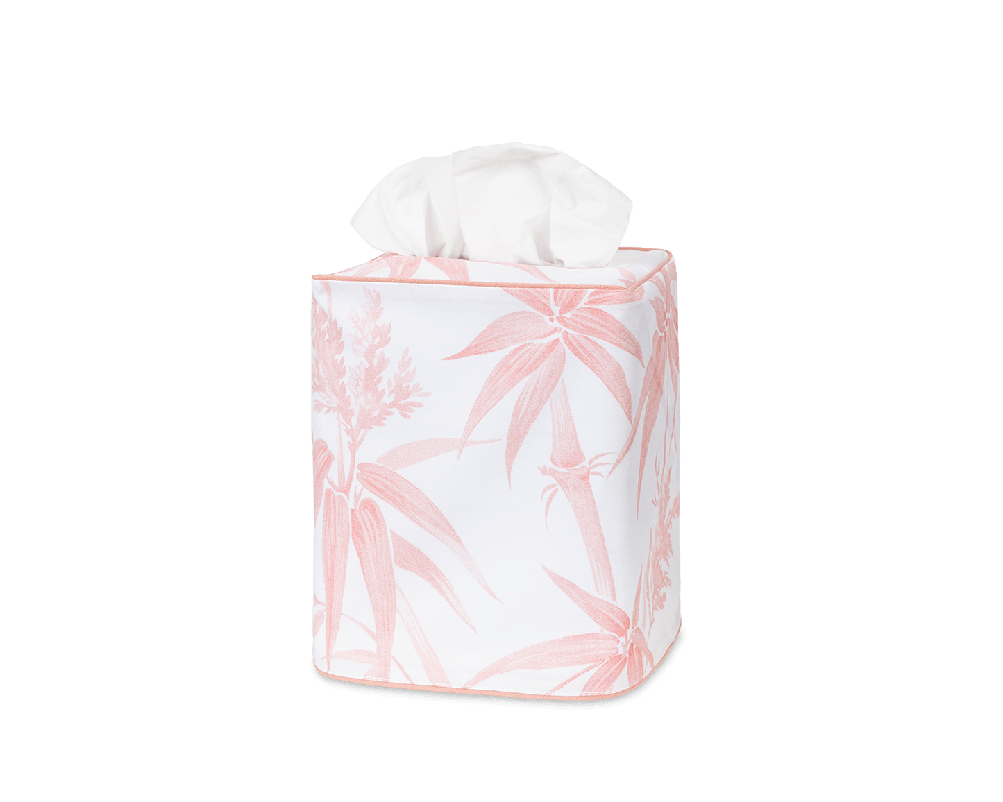 Dominique Tissue Box Cover Blush