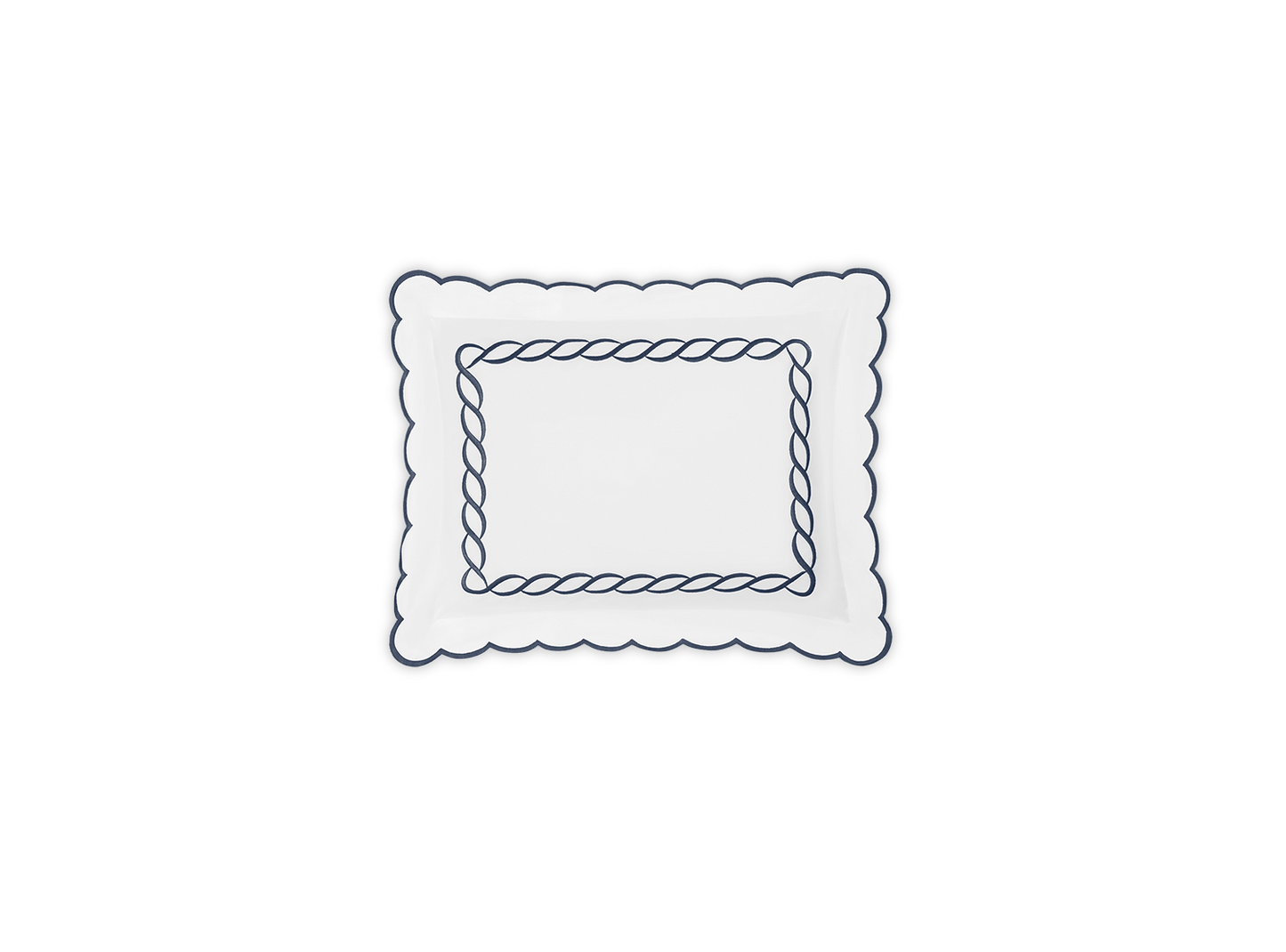 Classic Chain Scallop Sham