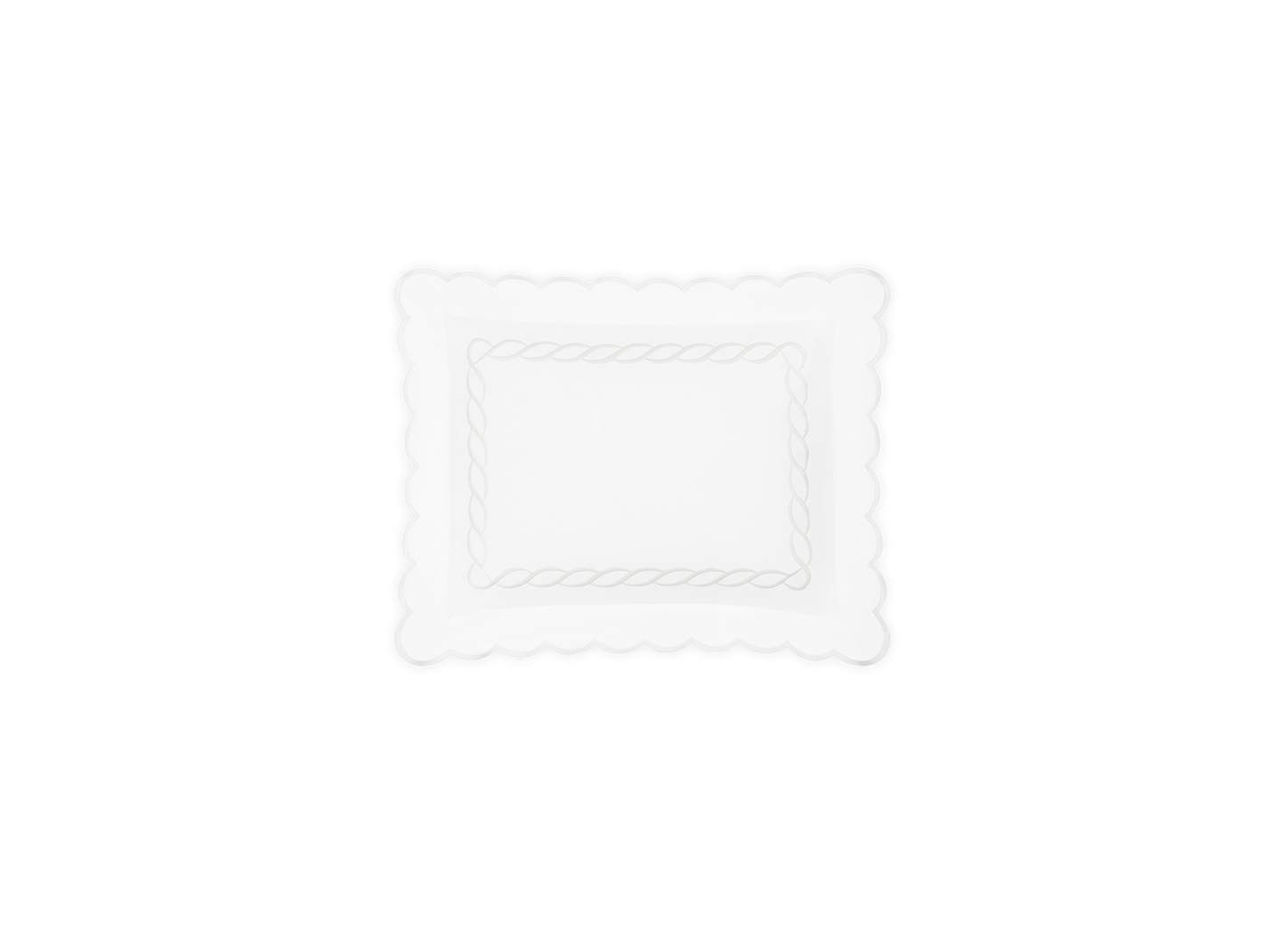 Classic Chain Scallop Sham