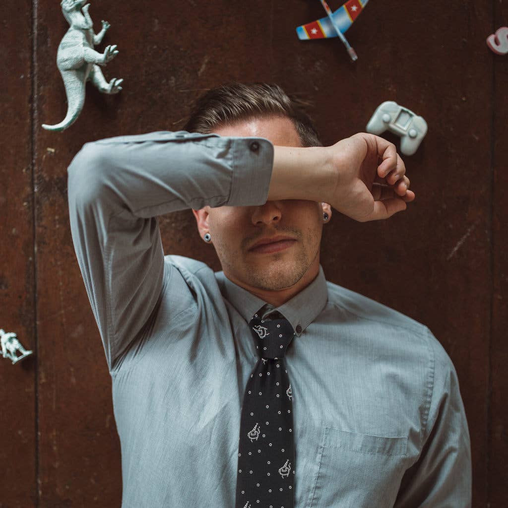 "Party Monster" Silk Necktie